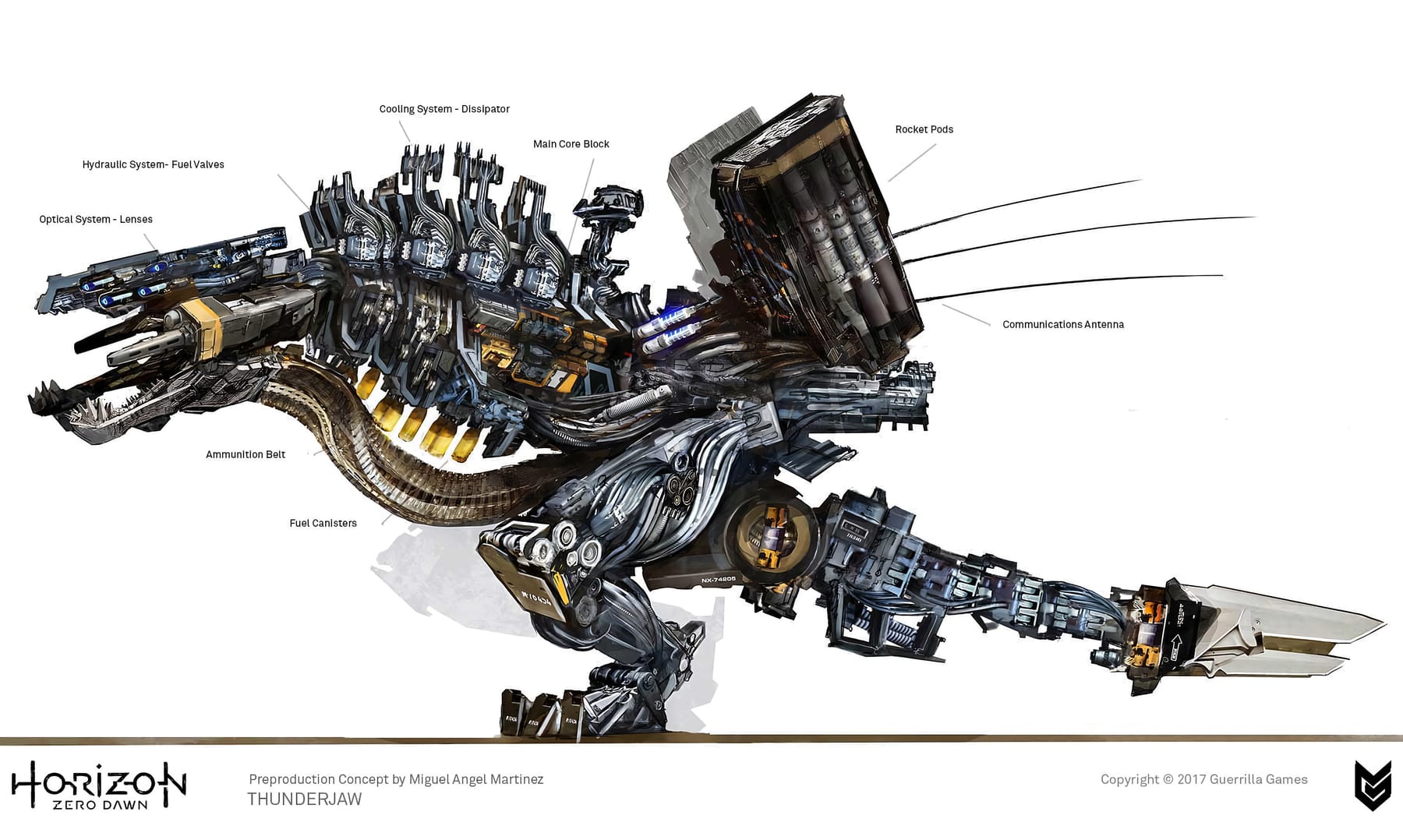 Thunderjaw concept detail
