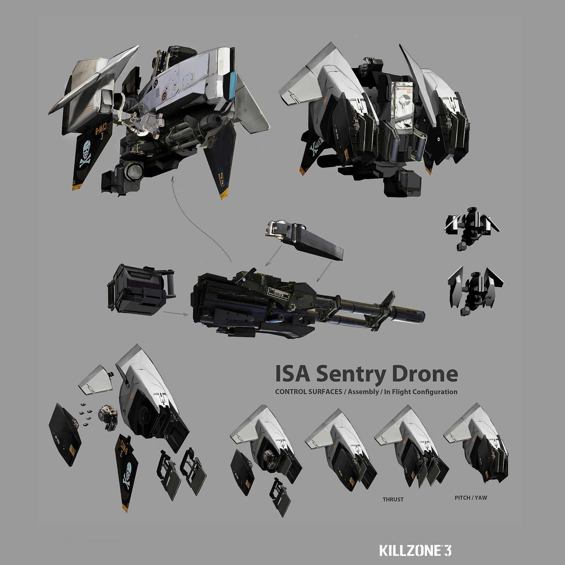ISA Sentry Drone concept