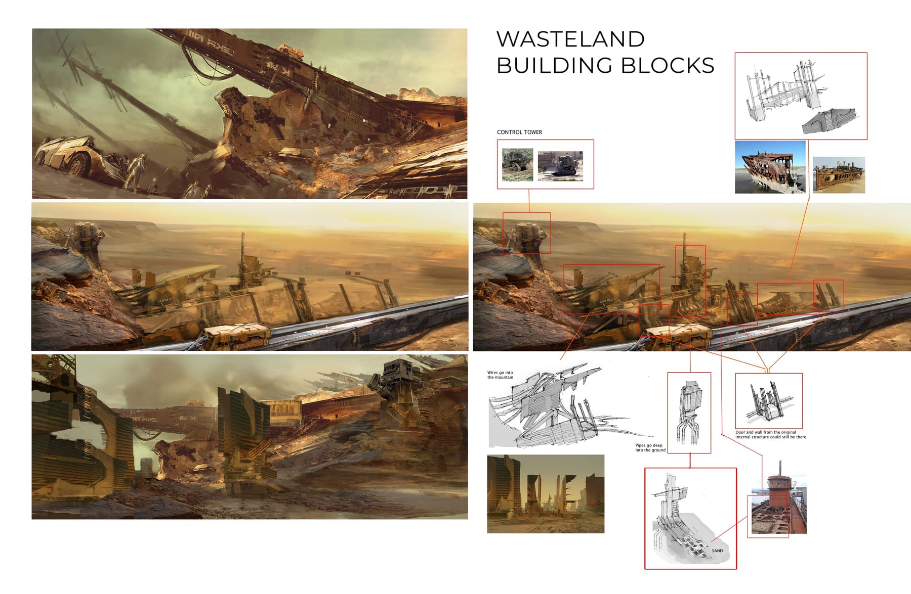 Wasteland building blocks