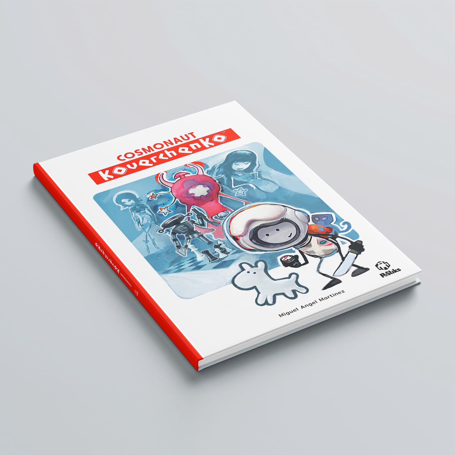 Postiks — Cosmonaut Koverchenko book