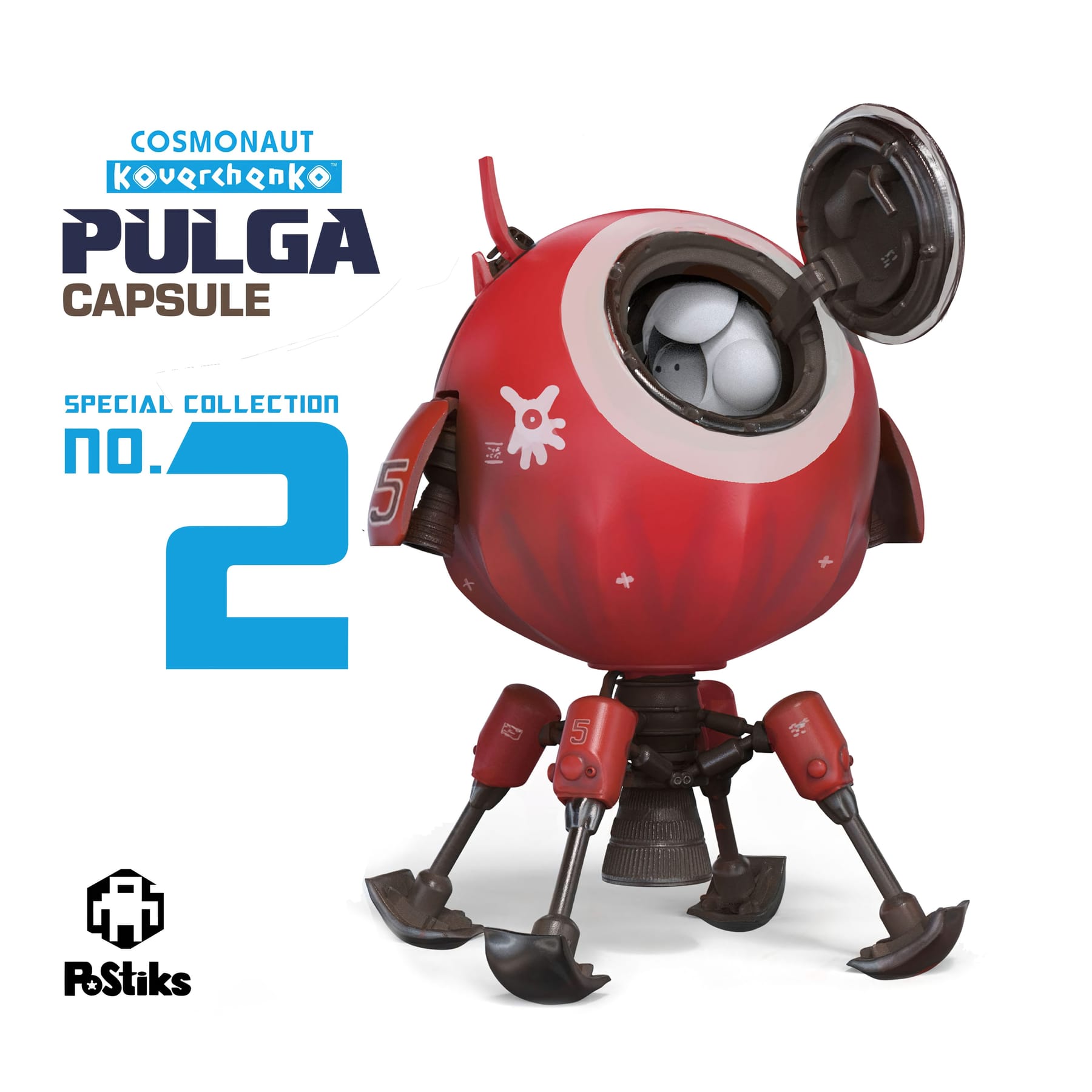 Postiks — Pulga Capsule figure
