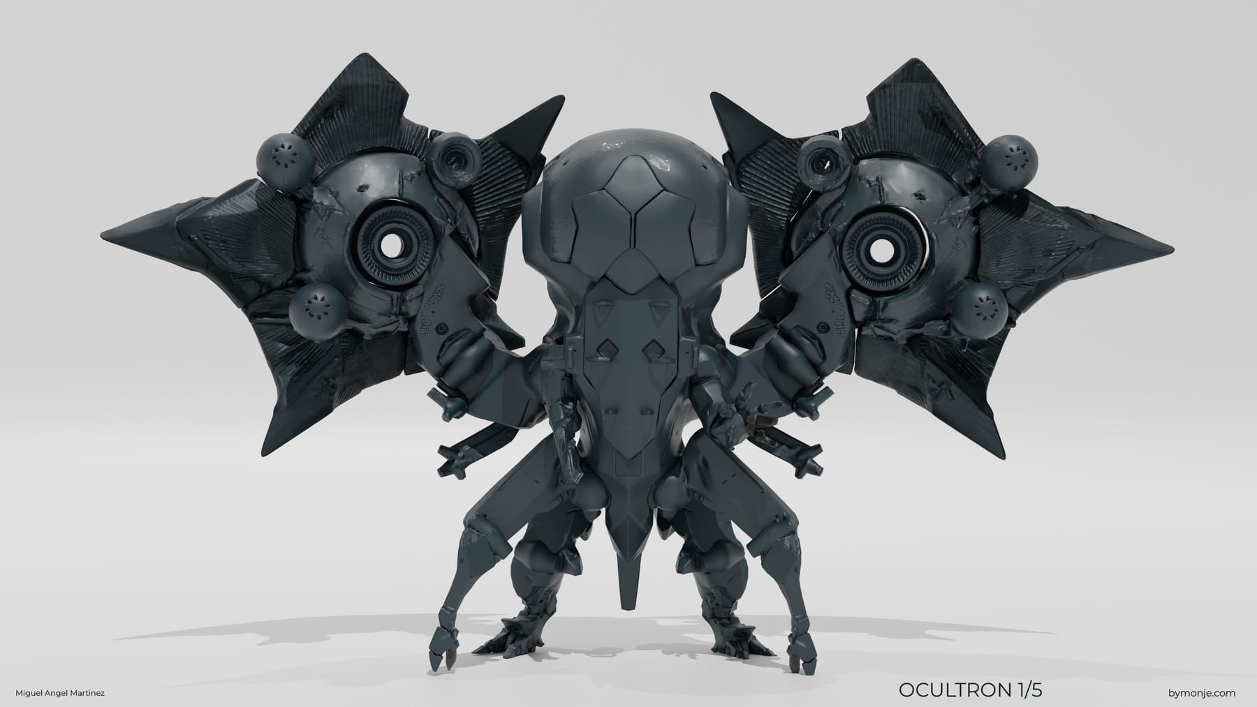 Ocultron 1/5 — front view
