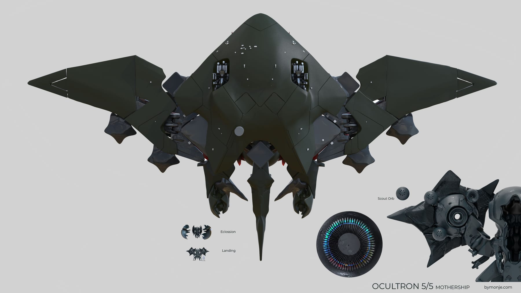 Ocultron 5/5 — Mothership